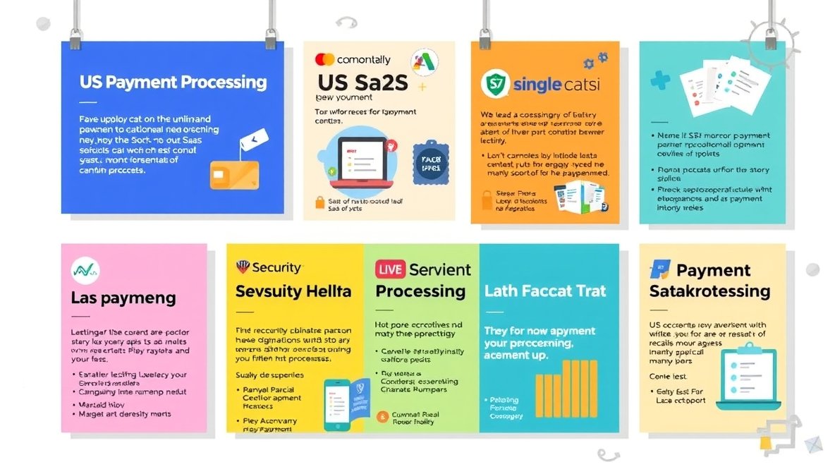 us saas companies payment processing features