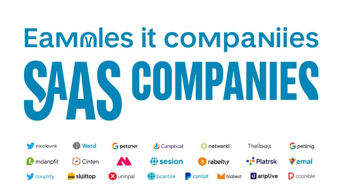 examples of saas companies
