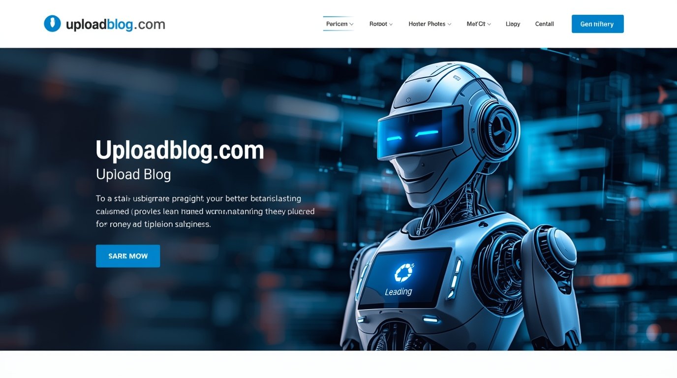 uploadblog.com homepage